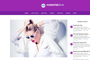 Material Design Blogger Template, a Websites & App Template by Yo..! Templates (Thumbnail 3 of 4)
