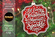 Christmas Moment Sparkle Ornament, an Object Graphic by OK Design (Thumbnail 3 of 3)