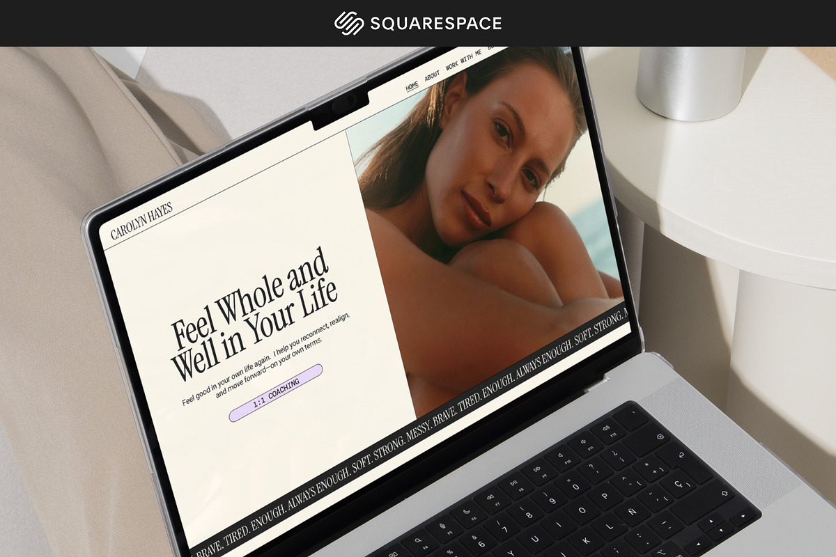 Minimal Squarespace Website Template, a Squarespace Template by Of July Studio (Photo 5 of 9)