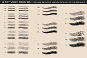 Tattoo Art Brushes for ILLUSTRATOR, a Brush Add-On by BAD TASTE (Thumbnail 6 of 11)