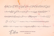 Ellie Script - handwriting style, a Script Font by Fenotype (Thumbnail 12 of 14)