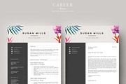 Modern Resume & CoverLetter Template, a Resume Template by careerboutique (Thumbnail 3 of 6)