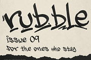 Brickscrawl Font, a Handwritten Font by Letterhanna Studio (Thumbnail 10 of 10)