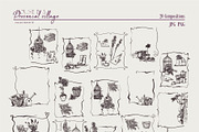 House in a Provençal village, an Object Graphic by Collection by VY (Thumbnail 10 of 13)