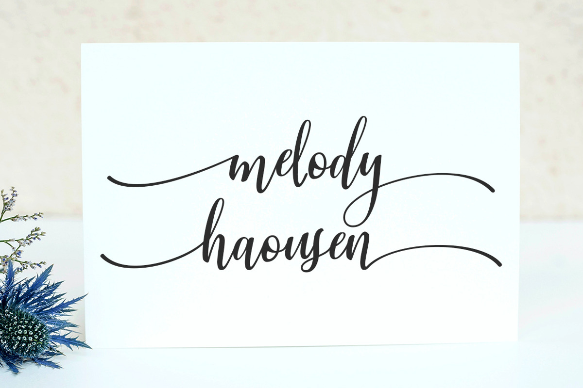 Dollygirl Script, a Script Font by Zane Studio (Photo 6 of 8)