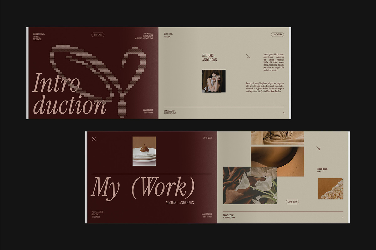 Creative Elegant Portfolio - RAZT, a Brochure Template by fakhroo (Photo 3 of 13)