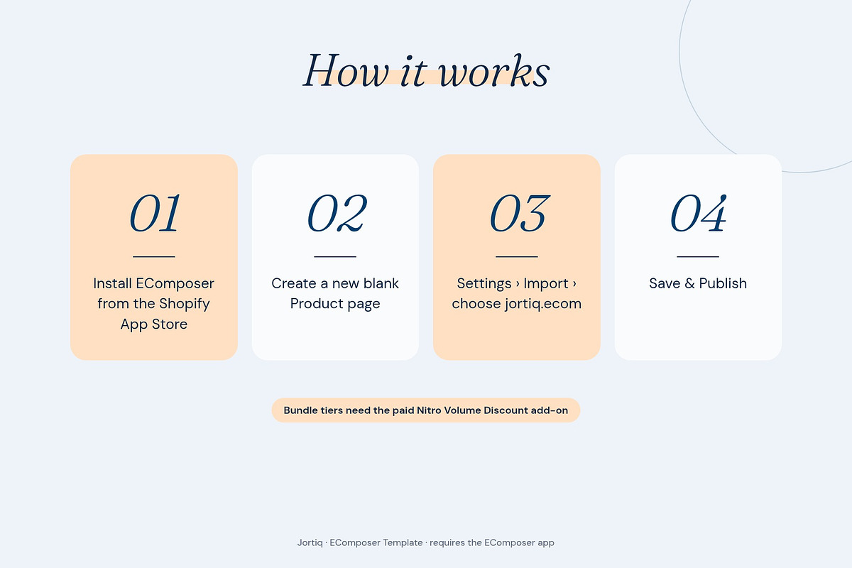 Jortiq - Shopify EComposer Template, a Shopify Template by Boost Convert (Photo 6 of 11)