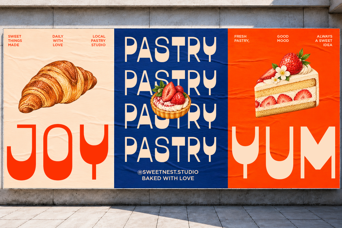 Sacora - Retro Display Sans Font, a Sans Serif Font by Say Studio (Photo 4 of 10)