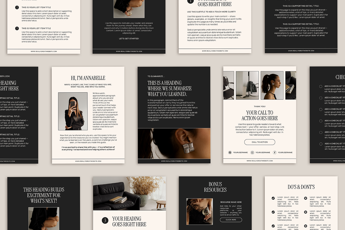 Lead Magnet Template | Canva, a Marketing Template by Rosetta Lane Design (Photo 2 of 8)