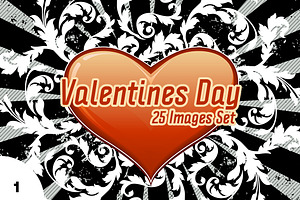Set of Valentine's Day Images