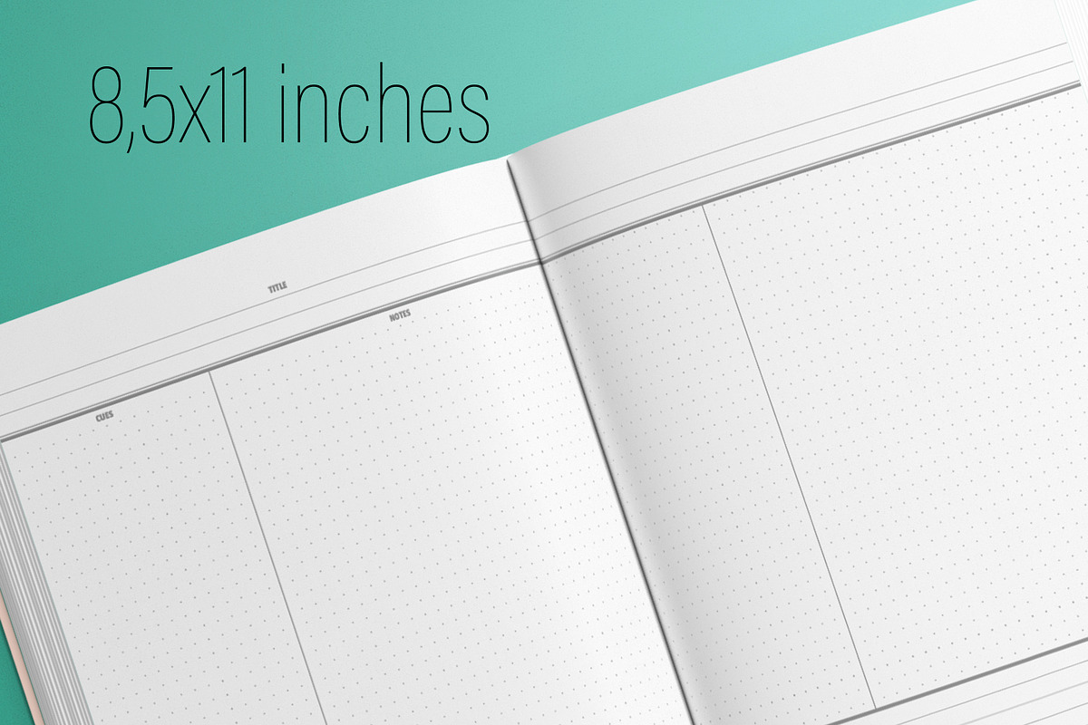Cornell Notes KDP Interior, a Templates & Theme by MatiArtShop (Photo 2 of 2)