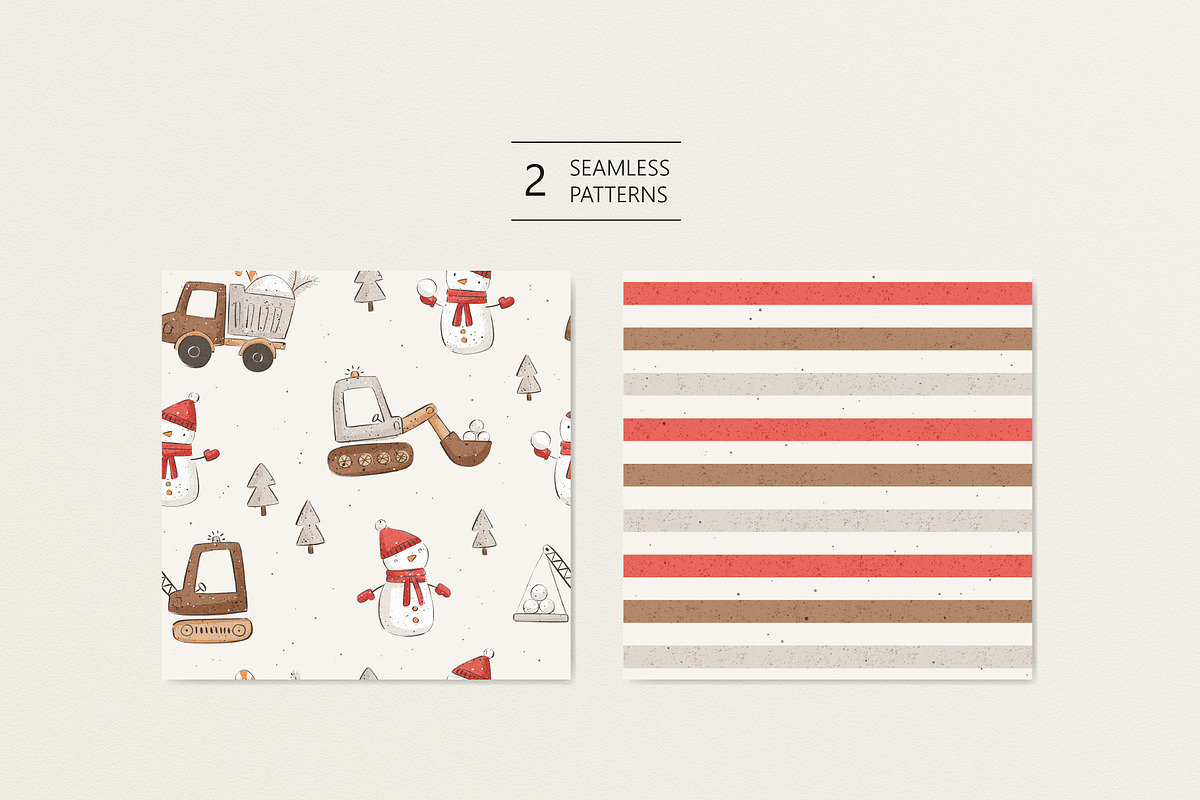 Winter construction, a Pattern Graphic by Olena Kuznietsova (Photo 2 of 9)