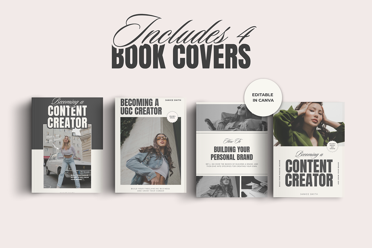 Editable Canva Workbook Template, a Marketing Template by GlamWebDesigns (Photo 2 of 8)