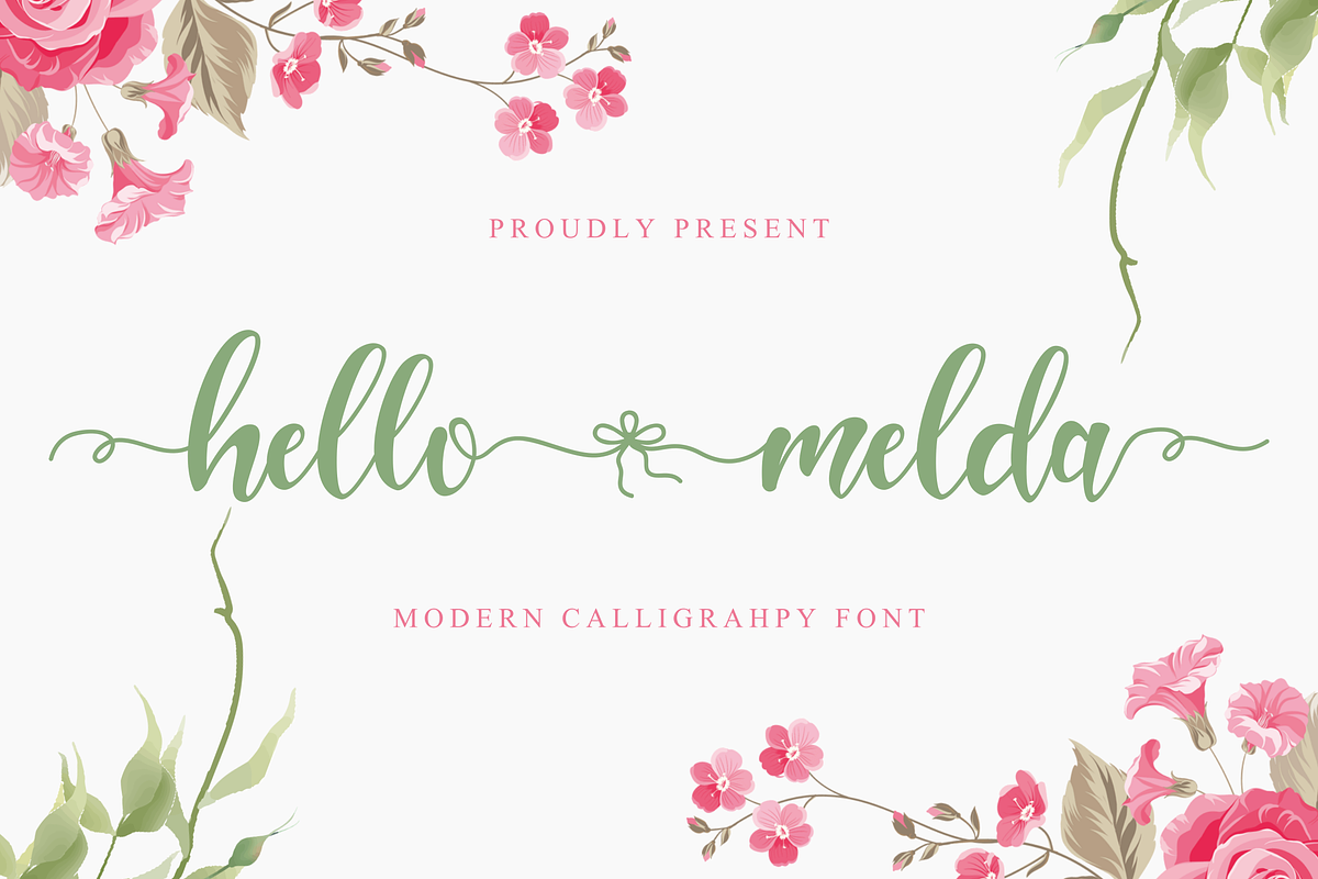 Hello Melda // Lovely Script Font