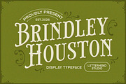 Brindley Houston Display Serif, a Serif Font by Letterhend Studio (Thumbnail 1 of 11)