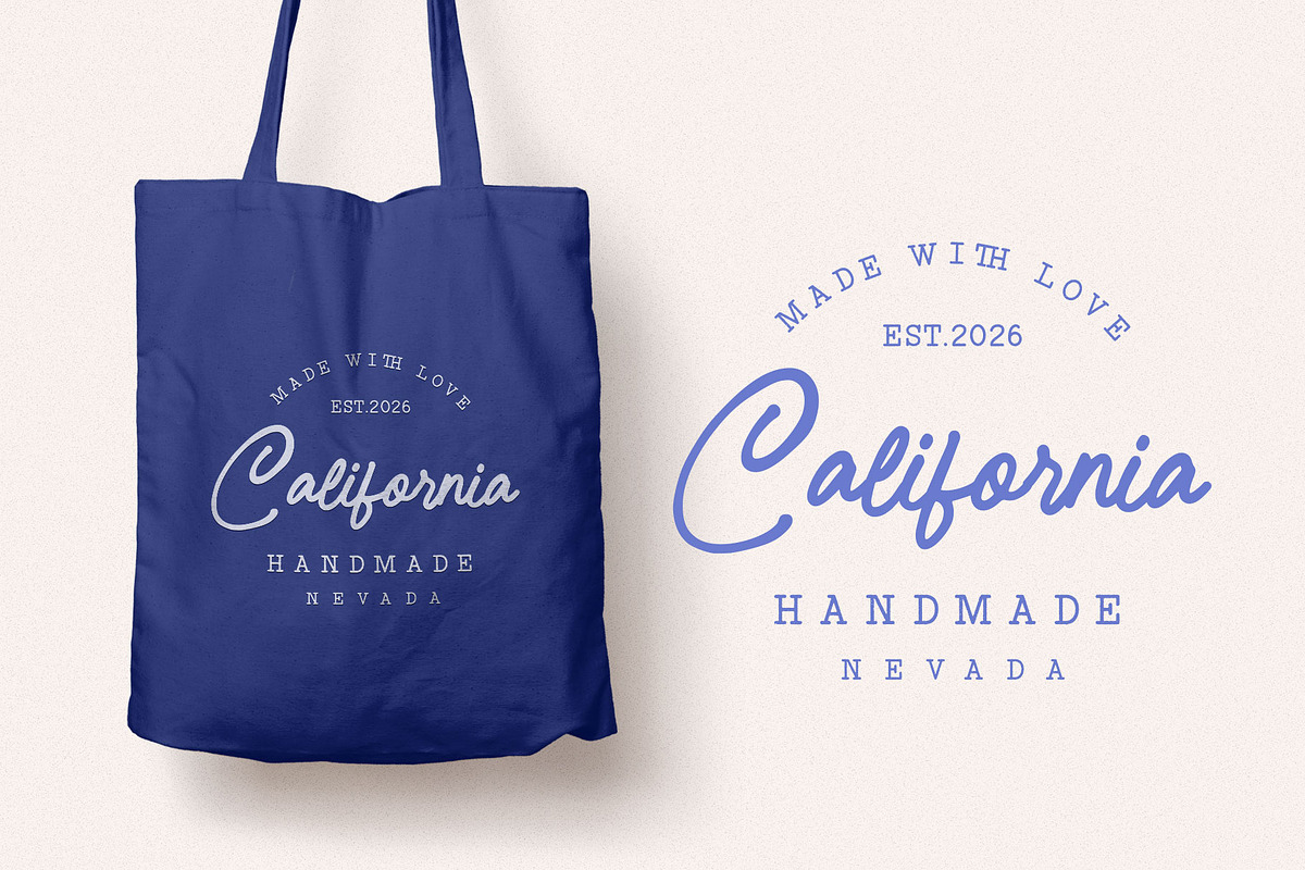 Callin Garden Vintage Handwritten, a Handwritten Font by RantautypeStudio (Photo 5 of 11)