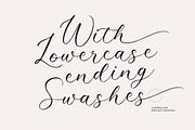 Xandria - Modern Calligraphy Font, a Script Font by Balpirick Studio (Thumbnail 5 of 7)