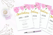 Pink Lilac Watercolor Wedding Invite, an Invitation Template by Love Design (Thumbnail 6 of 7)