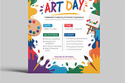 World Art Day Flyer, a Print Template by MightyDesign (Thumbnail 5 of 8)