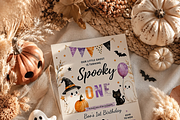 Spooky One Halloween Birthday Invite, an Invitation Template by Arslan (Thumbnail 1 of 5)