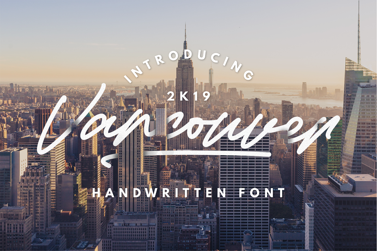 Vancouver - Handwritten Font
