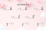Loving | Script Font, a Handwritten Font by Scratchones (Thumbnail 8 of 9)