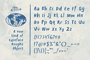 Arestia - rough handwritten font, a Handwritten Font by Typeparties (Thumbnail 4 of 5)