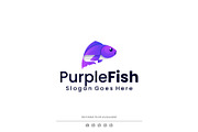 Gradient Modern Fish Logo Design, a Branding & Logo Template by Artnivora.Std (Thumbnail 1 of 3)