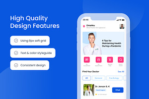 Doctor Consultation Mobile App UIKit