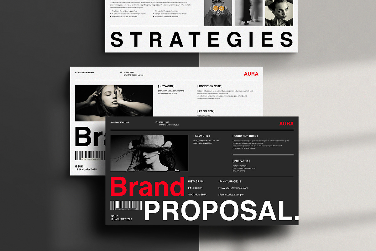 Brand Proposal Presentation Template, a Presentation Template by NorthPeak (Photo 4 of 11)