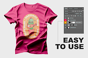 10 Tshirt Mockup Bundle, an Apparel Mockup by Visuallay (Thumbnail 5 of 5)