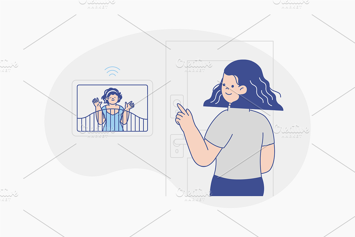 Smart Home Illustration, an Object Graphic by Jump Studio (Photo 11 of 12)