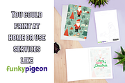 Christmas Card Design Bundle 8, a Card Template by Jay Major Designs (Thumbnail 2 of 10)