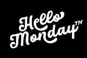 Black - Rounded Script Font, a Script Font by HRDR (Thumbnail 2 of 13)