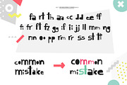 Cutout - bold uppercase font, a Script Font by Favete Art (Thumbnail 4 of 11)