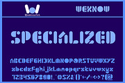 moon river font, a Font by weknow (Thumbnail 2 of 5)