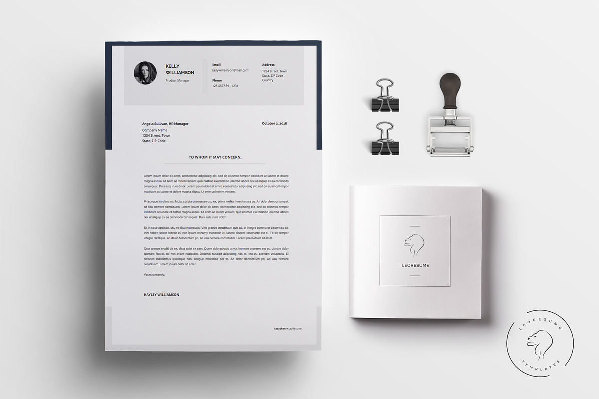 Resume Template Kit - 5 Pages, a Resume Template by Leo Resume (Photo 3 of 7)