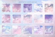 30 Aesthetic Pastel Sky Backgrounds, a Pattern Graphic by Photohacklovers (Thumbnail 3 of 9)