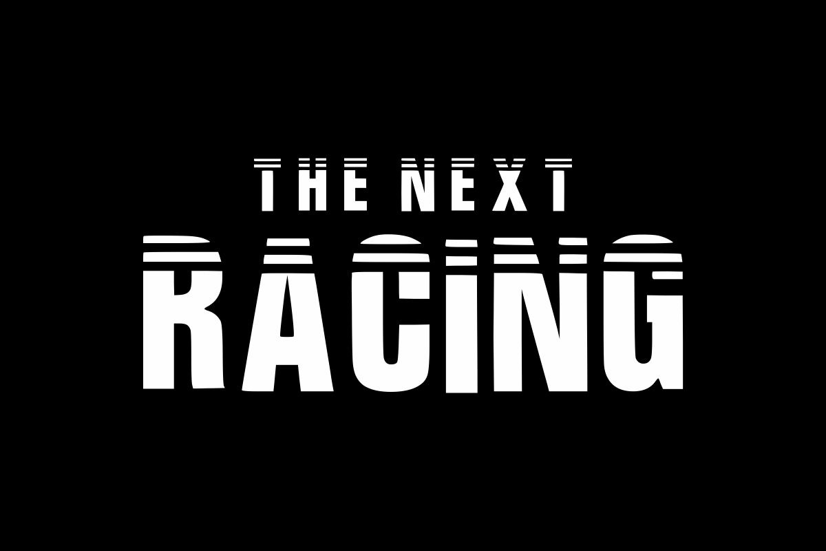 Black Speed - Racing Font, a Sans Serif Font by Fourteen Letter (Photo 5 of 6)