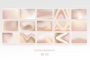 Pastel Gradients Set, a Texture Graphic by Olga Ryzychenko (Thumbnail 2 of 6)