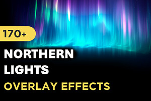 170+ Northern Lights Overlay Effects, an Abstract Photo by Mikel Blazgad