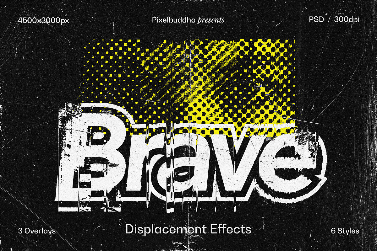 Distortion Effects Collection, a Layer Style Add-On by pixelbuddha.net (Photo 1 of 12)