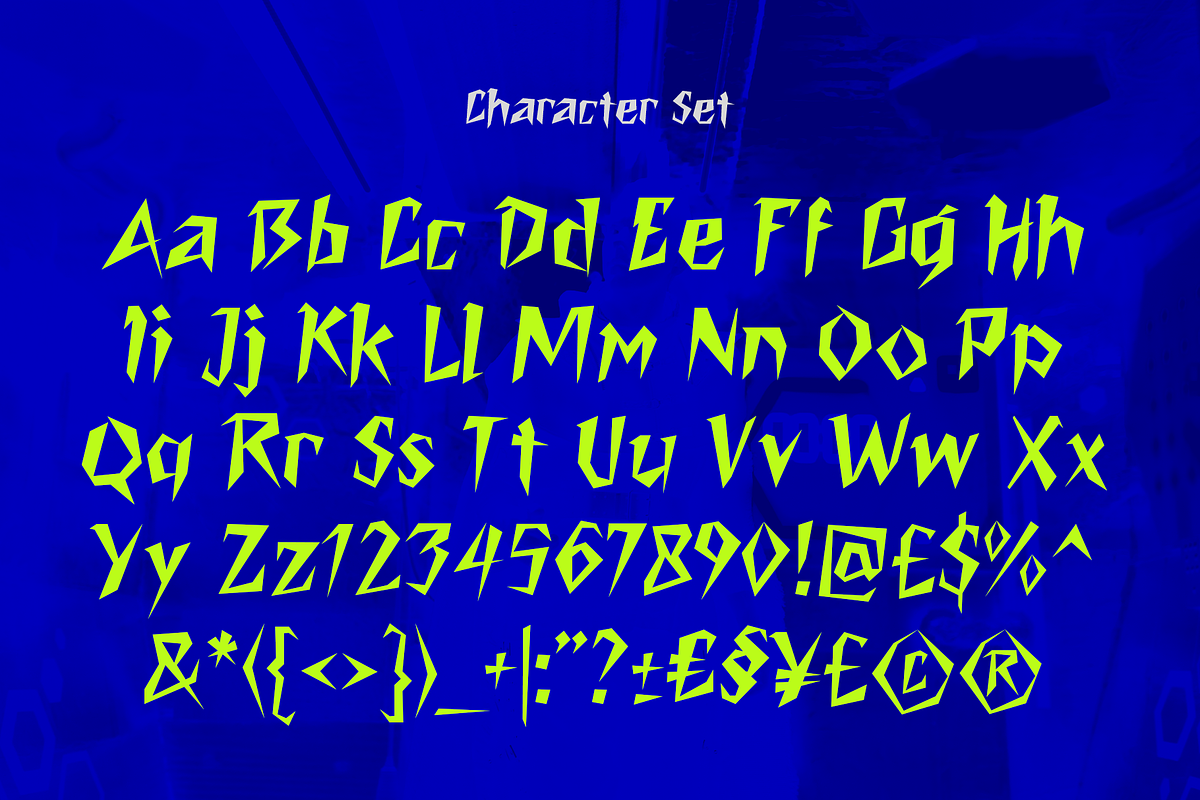 Cybrok – Cyber Handwritten Bold Font, a Serif Font by Drizy (Photo 3 of 8)