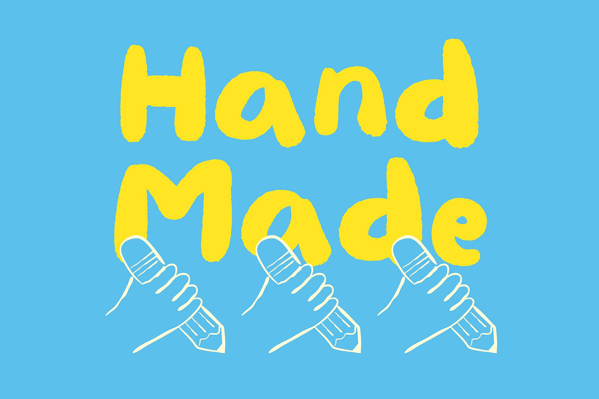 CS Meila – Kids Font, a Handwritten Font by Craft Supply Co. (Photo 2 of 8)