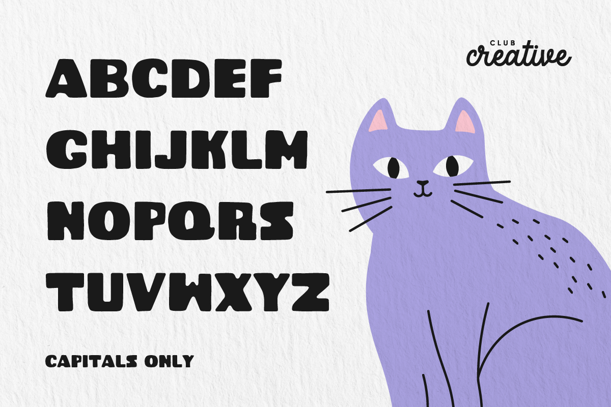 CC-Chonked by Club Creative, a Sans Serif Font by ClubCreativeLtd (Photo 2 of 4)