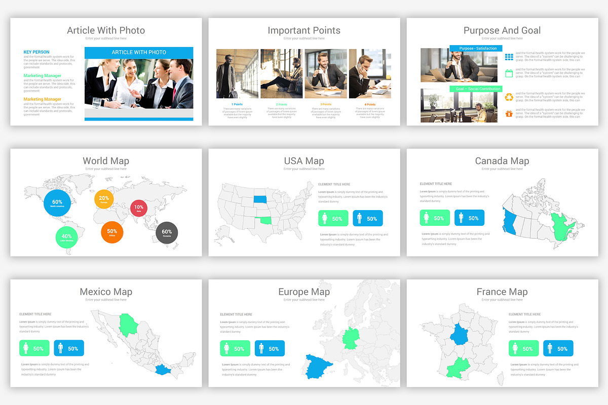 Business Proposal PowerPoint Design, a Presentation Template by OceanArt (Photo 18 of 20)