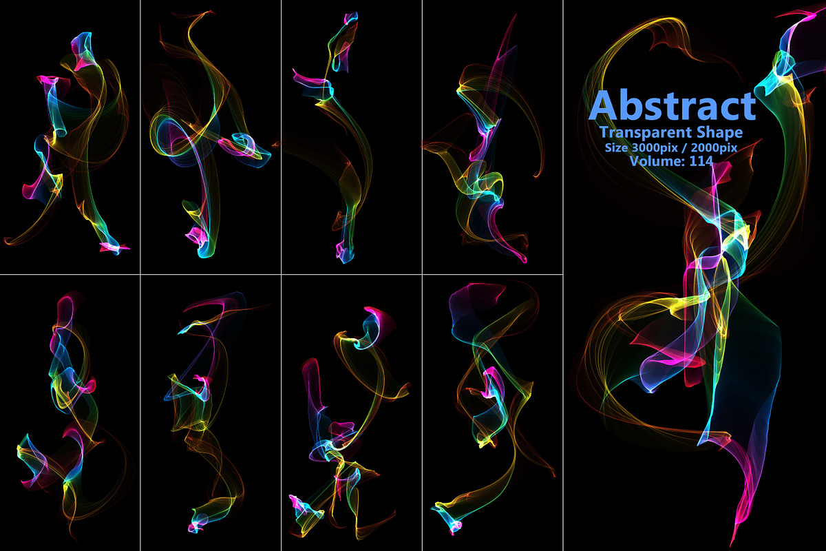 Abstract Motion Brush and PNG Bundle, a Brush Add-On by MRI STUDIO (Photo 14 of 20)