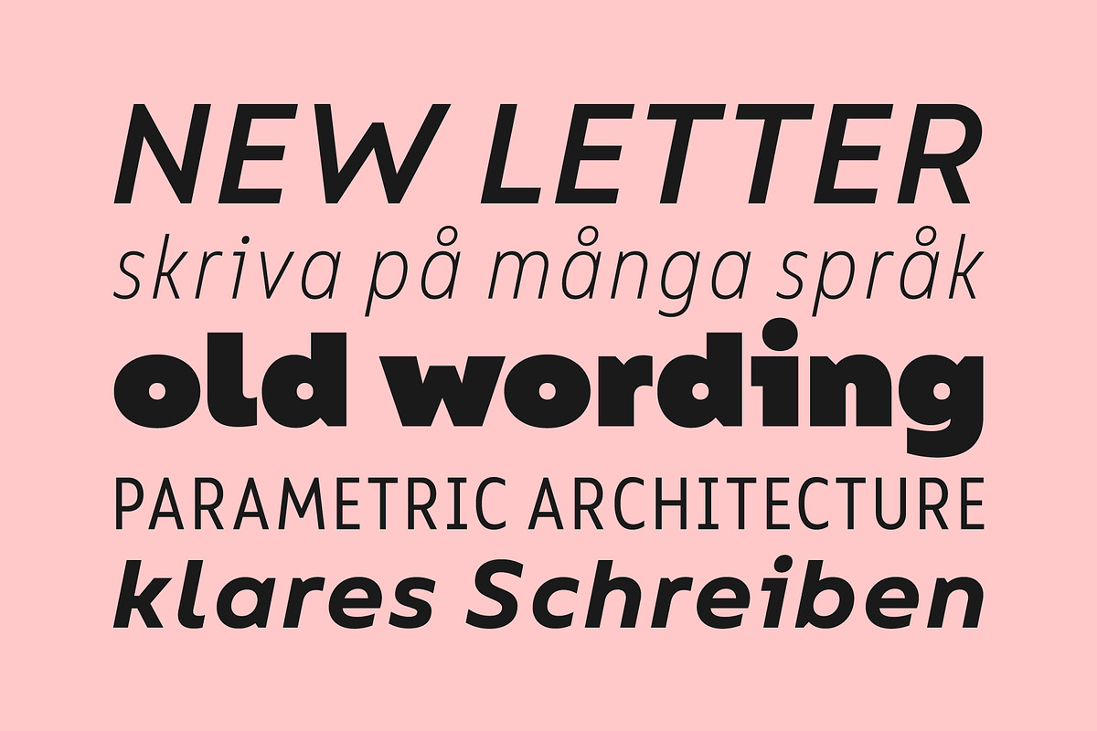 Bion Font Family, a Sans Serif Font by Type Forward (Photo 3 of 9)
