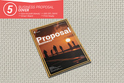 Business Proposal Cover, a Stationery Template by Magoo Studio (Thumbnail 1 of 5)