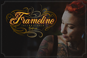 Acuentre Script for Tattoo & Liquor, a Script Font by ilhamtaro (Thumbnail 5 of 9)